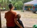 11. Juni: Vater und Sohn. (Foto: Evelyn Simson)