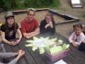 13. Juni: .... und gemeinsam mit ihm gefeiert. (Foto: Evelyn Simson)