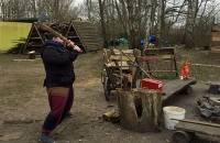 25. Februar: Chiara in action. (Foto: Evelyn Simson)
