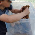 31. Mai: ' Haben wir noch genug getrocknetes Brot?' (Foto: Hellas Adlung)