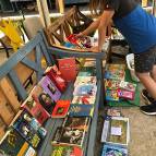 2. Juli: Dorfflohmarkt.(Foto: Evelyn Simson)