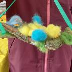 10.3.: Und hier noch 2 bunte Frühlingsvögel. Der Frühling kann kommen.(Foto: Hellas Adlung)