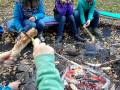 28. Oktober: Mittwoch ist Stockbrot-Tag. (Foto: Evelyn Simson)